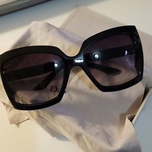 Square Christian Dior sunglasses